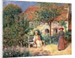 Garden Scene in Brittany, c.1886 by Pierre Auguste Renoir