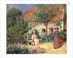 Garden Scene in Brittany, c.1886 by Pierre Auguste Renoir