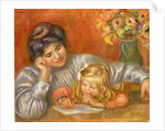 Writing Lesson, c.1905 by Pierre Auguste Renoir