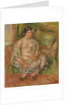 Seated Odalisque, 1918 by Pierre Auguste Renoir