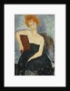 Redheaded Girl in Evening Dress, 1918 by Amedeo Modigliani