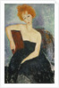 Redheaded Girl in Evening Dress, 1918 by Amedeo Modigliani