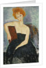 Redheaded Girl in Evening Dress, 1918 by Amedeo Modigliani