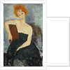 Redheaded Girl in Evening Dress, 1918 by Amedeo Modigliani