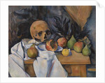 Still Life with Skull, 1896-98 by Paul Cezanne