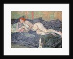 Reclining Nude, 1897 by Henri de Toulouse-Lautrec