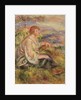 Woman on a Hillside, c.1916-18 by Pierre Auguste Renoir