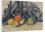 Apples and Cloth, 1893-94 by Paul Cezanne