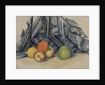 Apples and Cloth, 1893-94 by Paul Cezanne