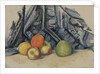 Apples and Cloth, 1893-94 by Paul Cezanne