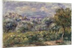 Antibes, 1917 by Pierre Auguste Renoir