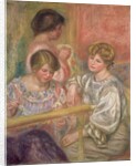 Embroiderers, c.1904 by Pierre Auguste Renoir