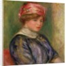 Girl with a Pink Hat, 1911 by Pierre Auguste Renoir