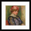 Girl with a Pink Hat, 1911 by Pierre Auguste Renoir