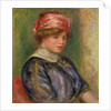 Girl with a Pink Hat, 1911 by Pierre Auguste Renoir