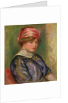 Girl with a Pink Hat, 1911 by Pierre Auguste Renoir
