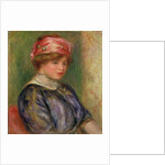 Girl with a Pink Hat, 1911 by Pierre Auguste Renoir