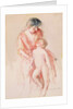 Woman with a Nude Boy at her Side by Mary Stevenson Cassatt