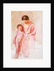 Woman with a Nude Boy at her Side by Mary Stevenson Cassatt