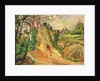 Hill with a Man on the Road by Chaim Soutine