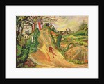 Hill with a Man on the Road by Chaim Soutine