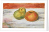Apple and Pear, 1909-11 by Pierre Auguste Renoir