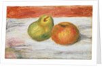 Apple and Pear, 1909-11 by Pierre Auguste Renoir