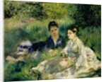 Two Women in the Park, 1875 by Pierre Auguste Renoir