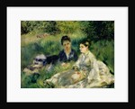 Two Women in the Park, 1875 by Pierre Auguste Renoir
