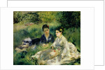 Two Women in the Park, 1875 by Pierre Auguste Renoir