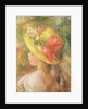 Head of a Girl with a Hat, 1893 by Pierre Auguste Renoir