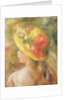 Head of a Girl with a Hat, 1893 by Pierre Auguste Renoir