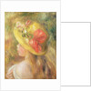 Head of a Girl with a Hat, 1893 by Pierre Auguste Renoir