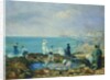 Figures on the Shore at Dieppe by William James Glackens