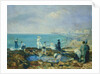 Figures on the Shore at Dieppe by William James Glackens