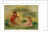 Woman with Two Children Sitting on the Ground, 1902-03 by Pierre Auguste Renoir