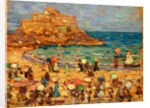 Seascape at St. Malo by Maurice Brazil Prendergast