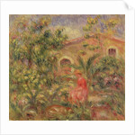 Landscape with Woman and Dog, 1917 by Pierre Auguste Renoir