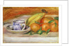 Fruit with Cup and Saucer, c.1913 by Pierre Auguste Renoir