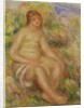 Seated Nude in Landscape, 1918 by Pierre Auguste Renoir