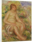 Seated Nude in Landscape, 1918 by Pierre Auguste Renoir
