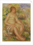 Seated Nude in Landscape, 1918 by Pierre Auguste Renoir