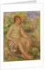 Seated Nude in Landscape, 1918 by Pierre Auguste Renoir