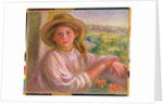 Girl on a Balcony at Cagnes, 1911 by Pierre Auguste Renoir