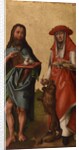 St. John the Baptist and St. Jerome by German School