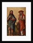 St. John the Baptist and St. Jerome by German School