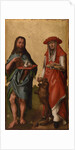 St. John the Baptist and St. Jerome by German School