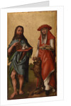 St. John the Baptist and St. Jerome by German School