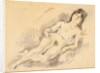 Reclining Nude by Jules Pascin