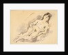 Reclining Nude by Jules Pascin